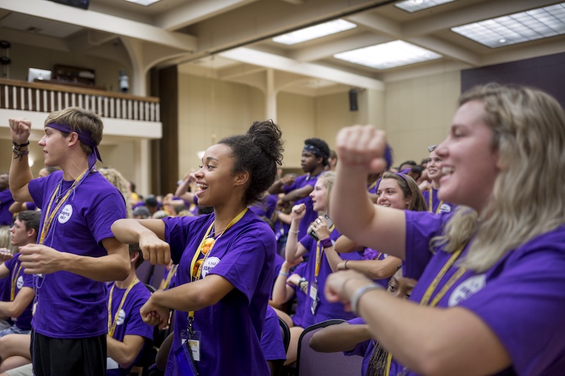 photo: students at stripes